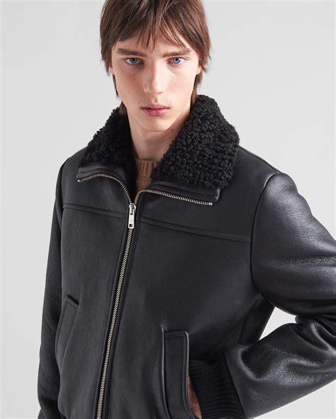 prada jacket men's|prada bomber jacket for men.